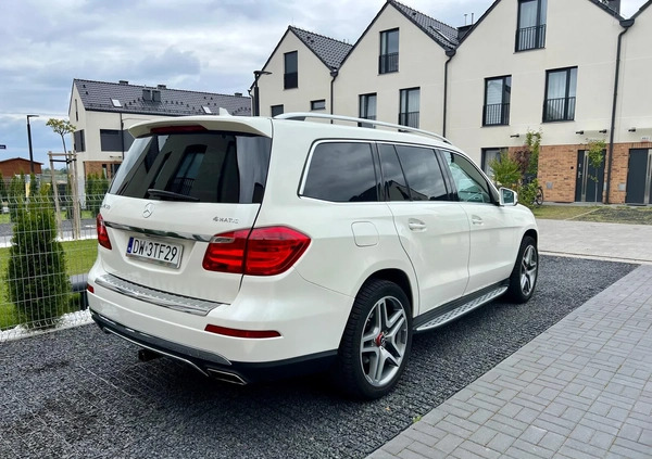 Mercedes-Benz GL cena 139000 przebieg: 253413, rok produkcji 2013 z Murowana Goślina małe 781